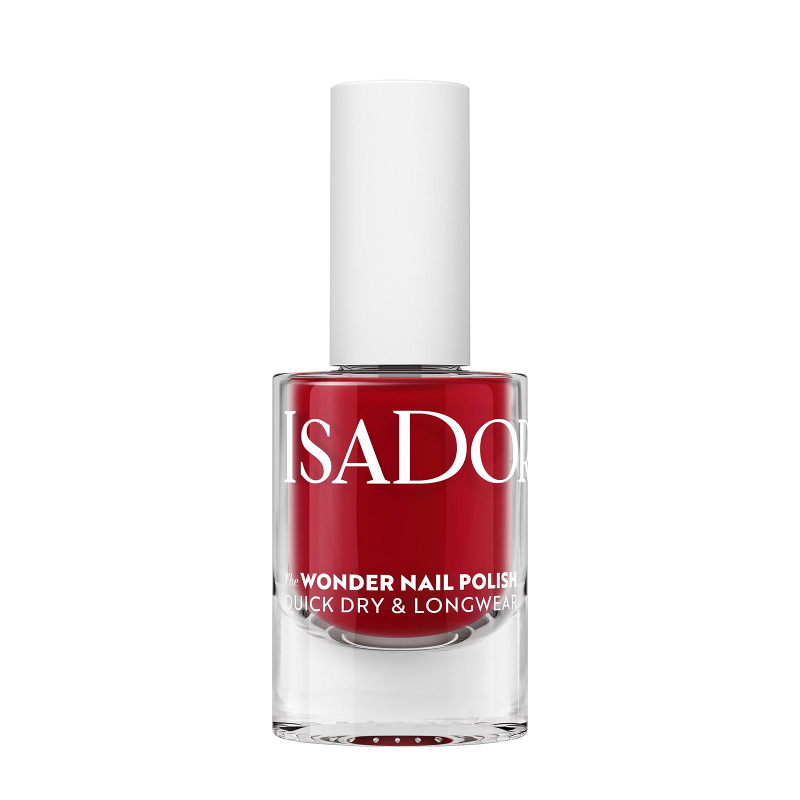 IsaDora The Wonder Nail Polish Quick Dry & Longwear 163 Summer Red 163 Summer Red