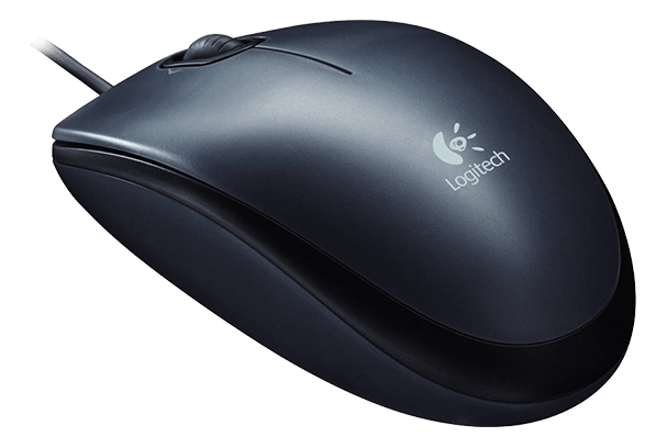 Logitech M90, 1000 dpi - Grå, bild 3