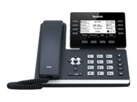 Yealink SIP-T53 - VoIP-telefon - med Bluetooth interface med nummerpresentation - 3-riktad samtalsförmåg - SIP, SIP v2, SRTP - klassiskt grå