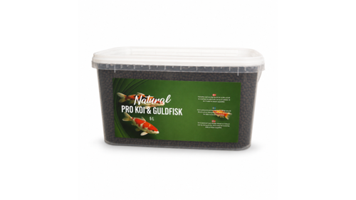 Natural - pro koi and goldfish feed 3mm 5 liter, bild 3