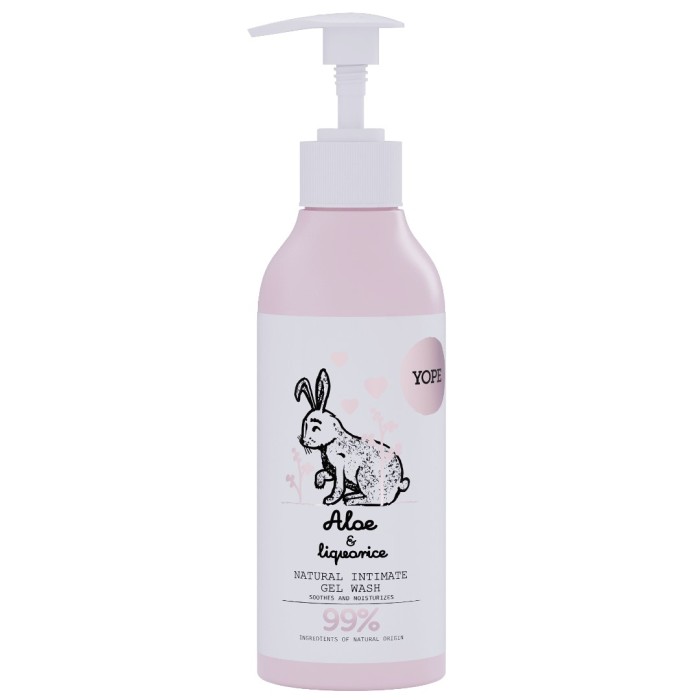 YOPE Intimate Hygiene Natural Intimate Wash Aloe & Liquorice 300 ml