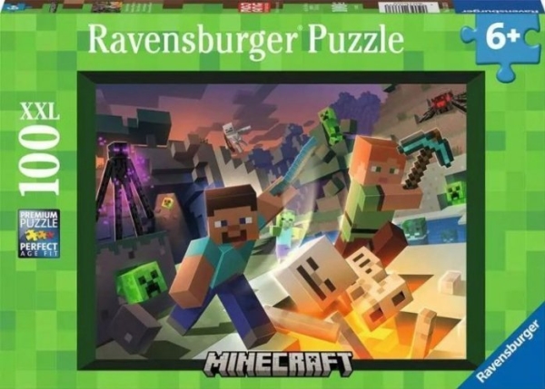 Ravensburger Minecraft Monsters Pussel XXL (100 bitar)