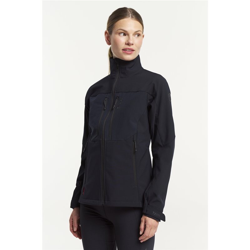 Tenson Txlite Softshell Collar Women Black - XS
