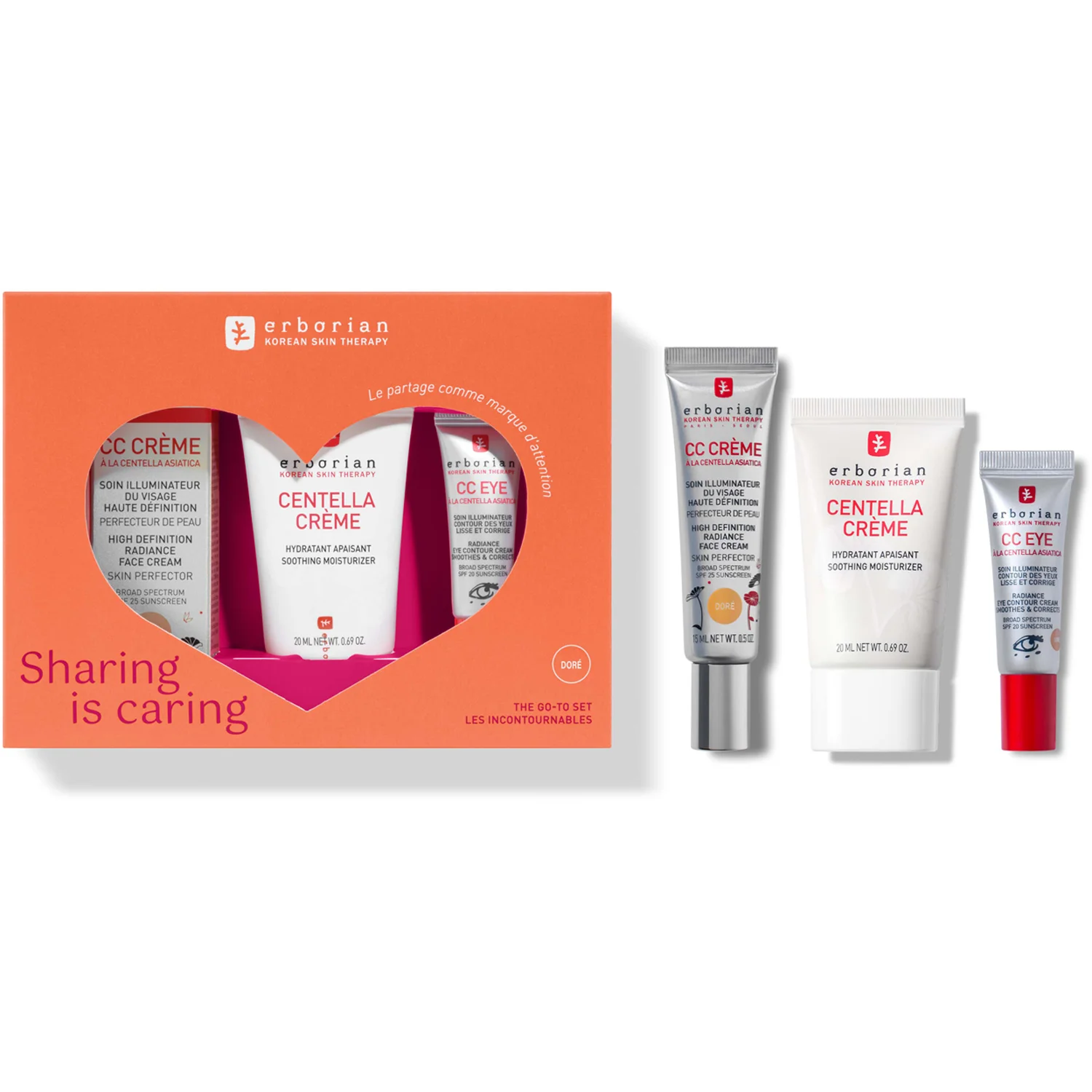 Erborian The Go-To Set - CC Routine x Centella Creme Doré 1 pcs, bild 2