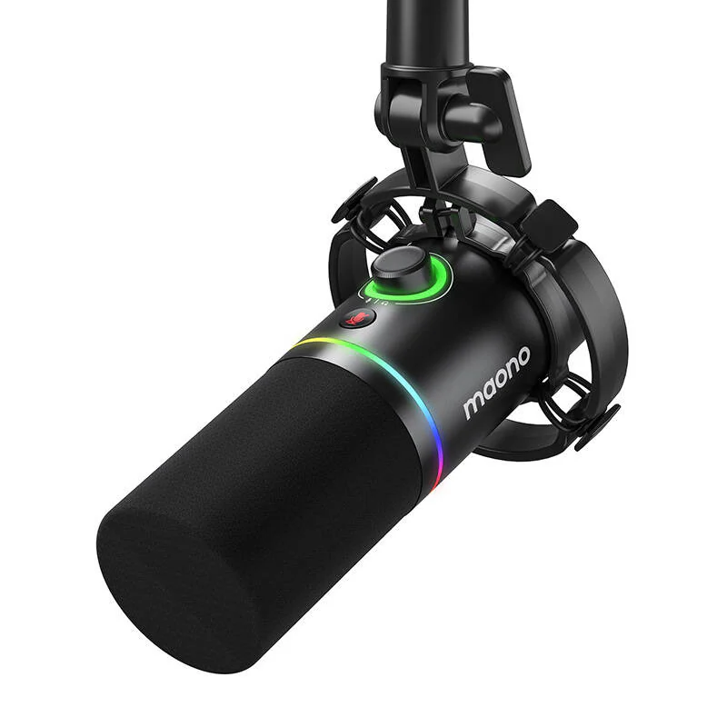 Maono PD200X USB/XLR Mikrofon Dual-läge - Dynamisk Mikrofon - Svart