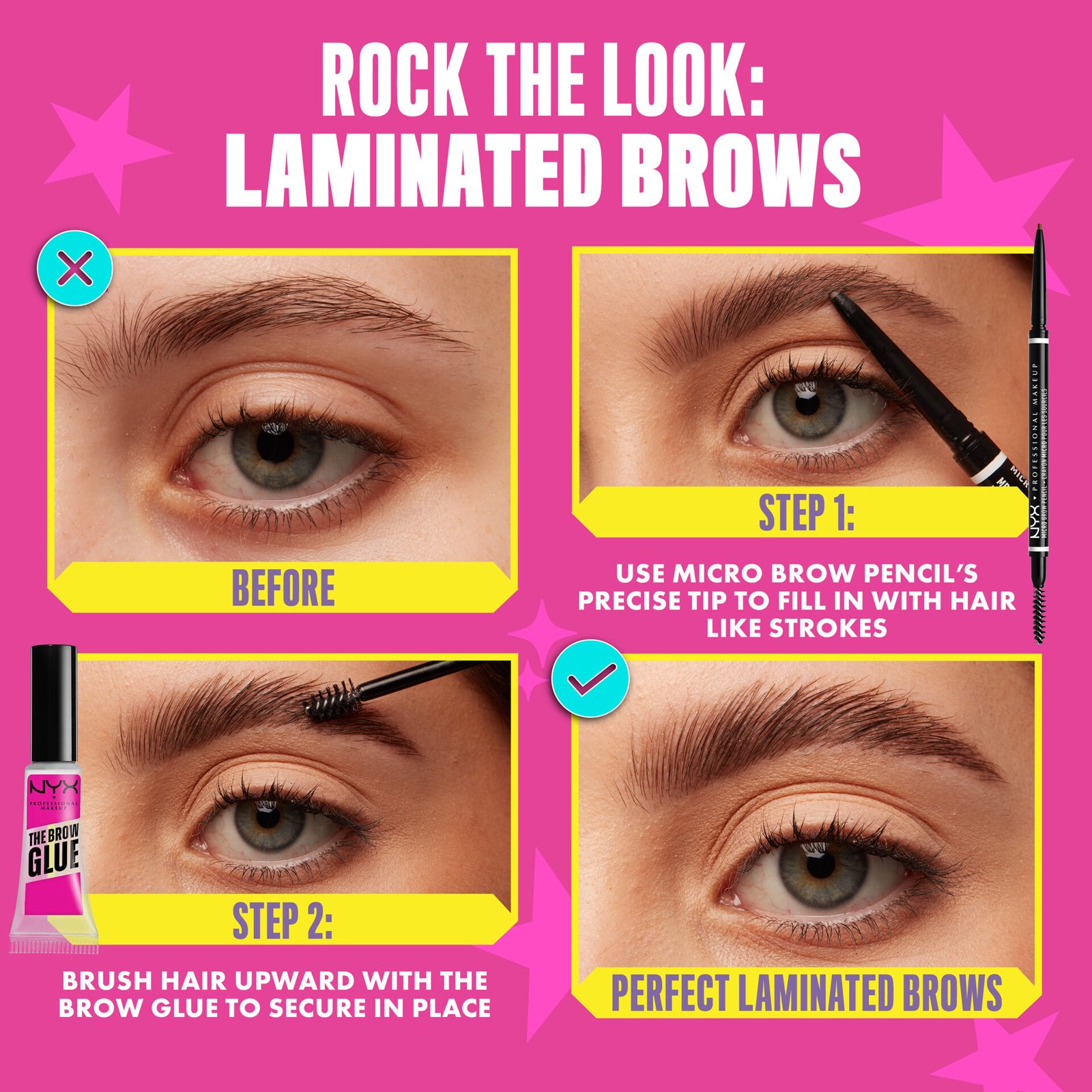 NYX PROFESSIONAL MAKEUP Micro Brow Pencil Ash Brown, bild 5