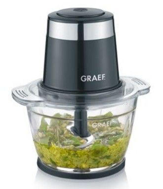 Graef CH502EU minihackare 500 W 1 L, svart