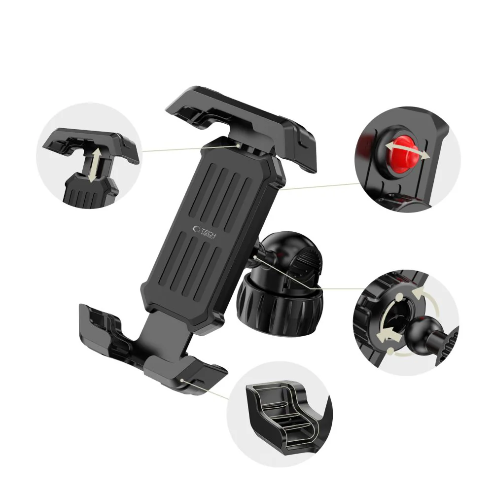 Tech-Protect V6 styrfäste – svart, bild 5
