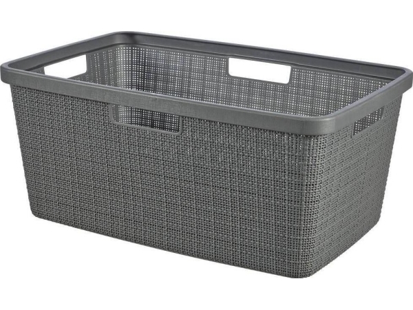 Keter tvättkorg Jute – mörkgrå (R73513)
