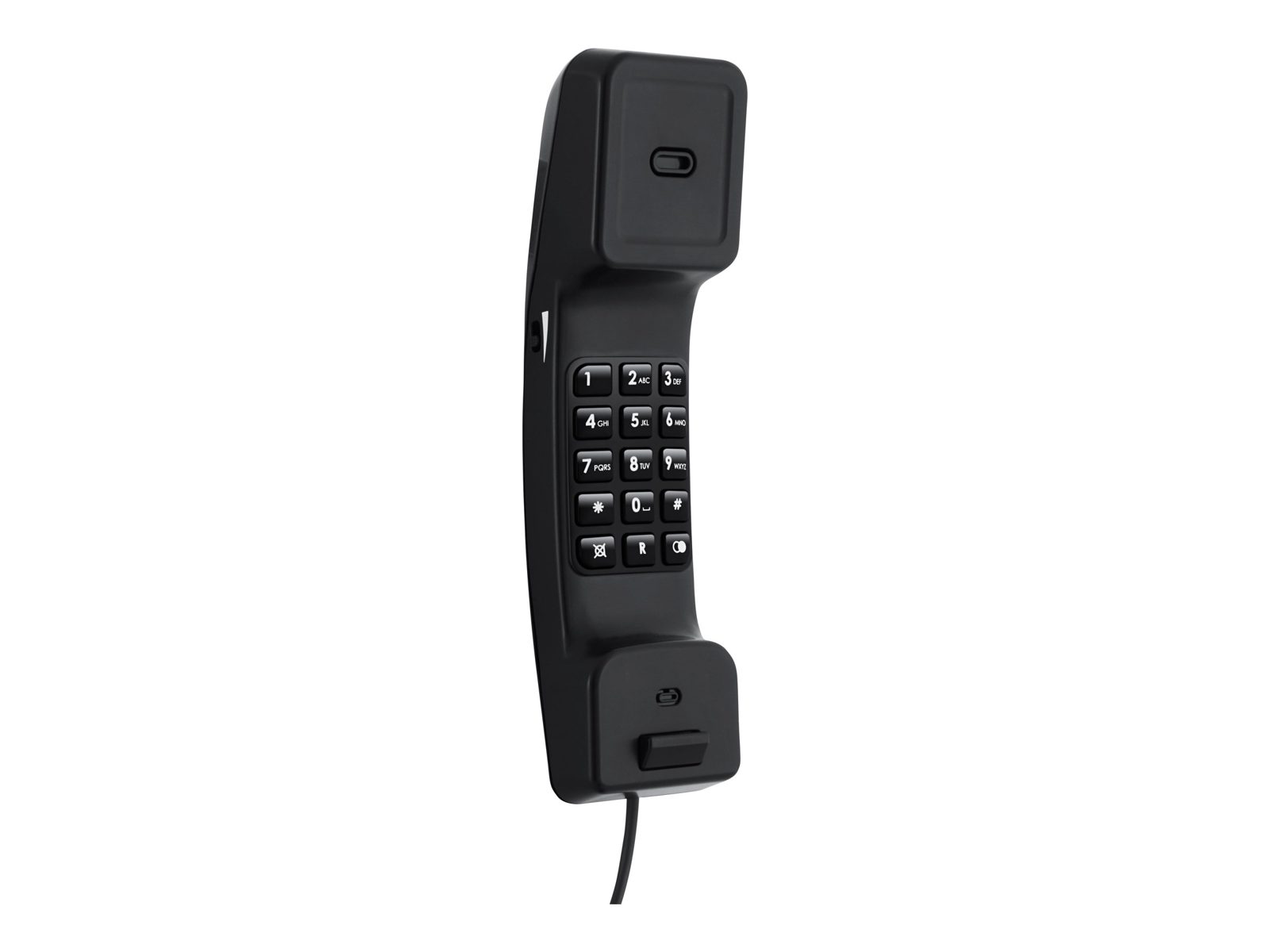 Doro 901C väggtelefon, svart