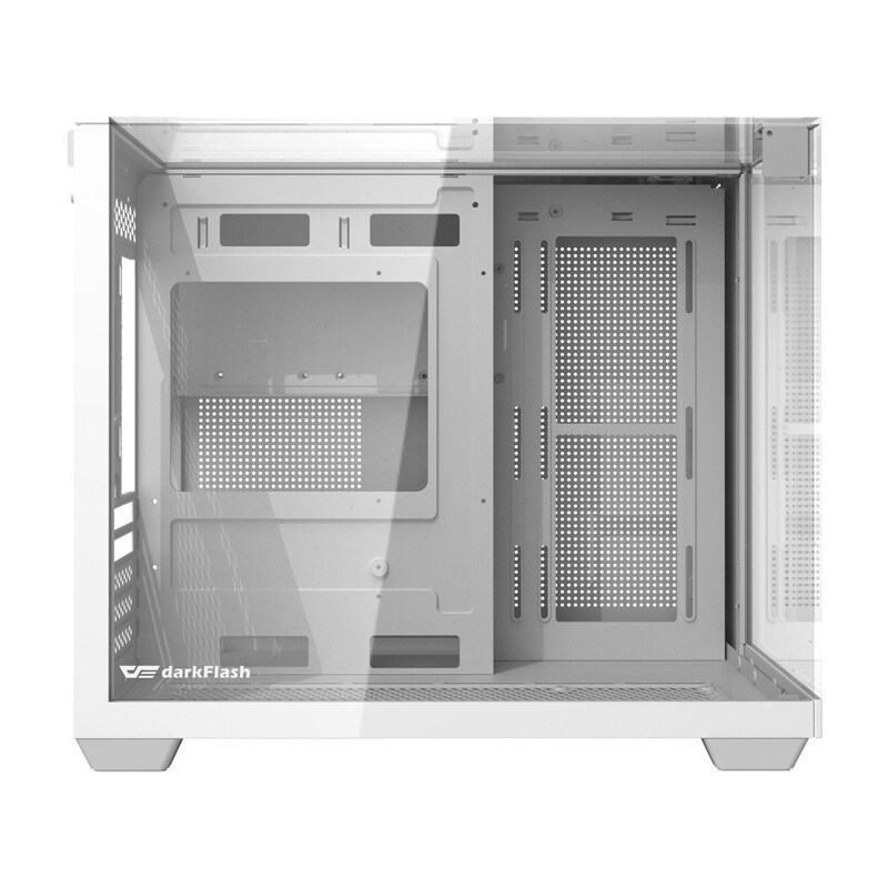 Darkflash TH285M Computer Case - Chassi - Vit, bild 2