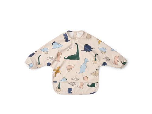 Liewood - Merle Printed Cape Bib - Dino roar / Sandy - One size, bild 2