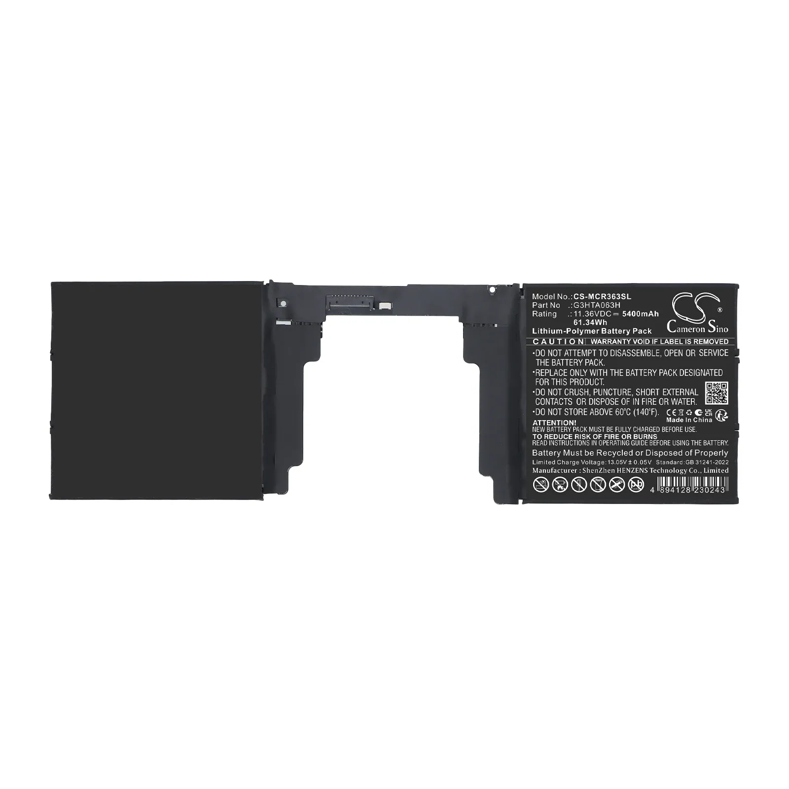 Batteri till Bärbar dator, laptop för Microsoft Surface Book 3 15 inch