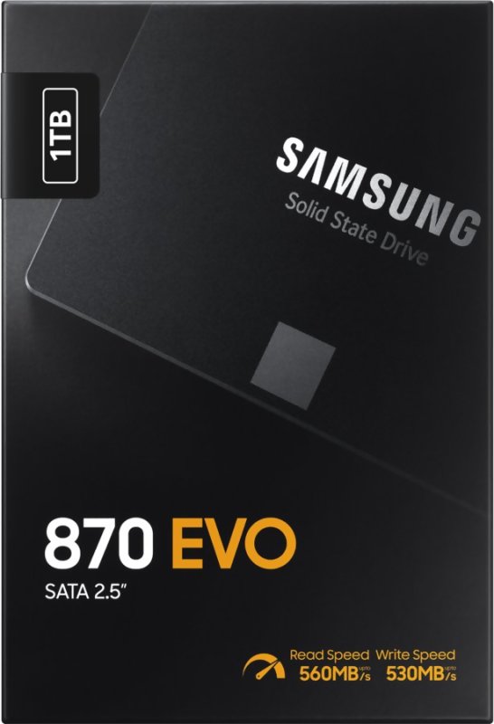 Samsung 870 EVO intern SATA SSD (1 TB)