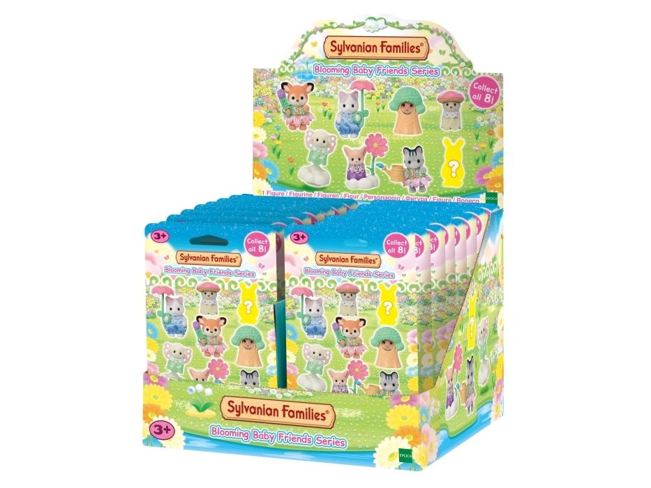 Sylvanian Families 5823 figur Blooming Baby Friends Series blindpåse