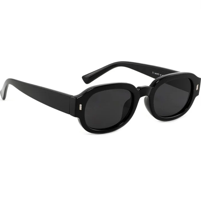 Haga Eyewear Modena Recycled Matt Black Grey Lens
