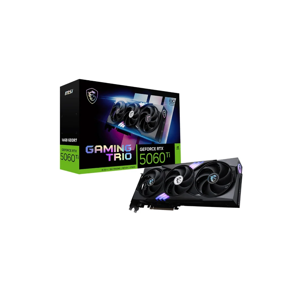 MSI GeForce RTX 5060 Ti Gaming Trio OC 16GB