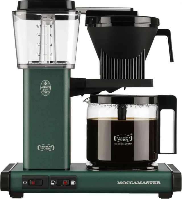 Moccamaster Optio kaffebryggare, Forest Green