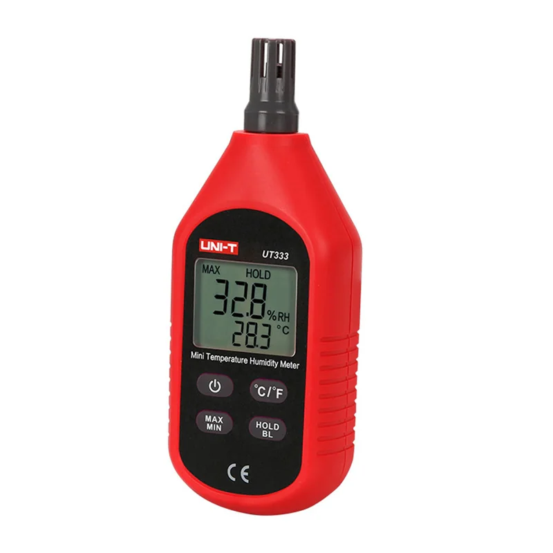 UNI-T UT333 temperatur- och luftfuktighetsmätare / hygrometer / digital termohygrometer, bild 3