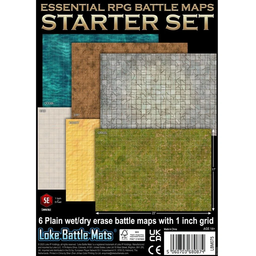 Essential RPG Battle Maps - Starter Set