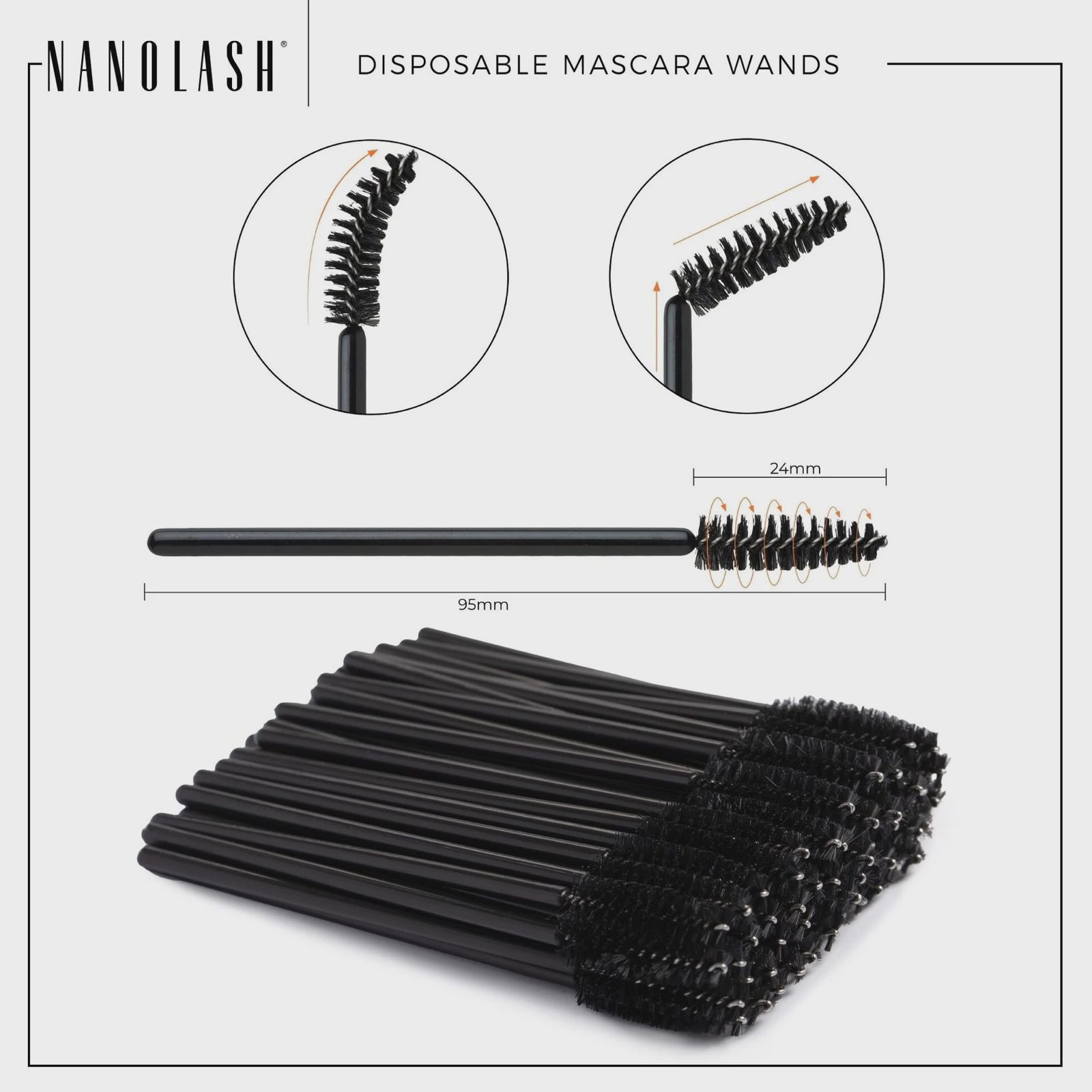 Nanolash Disposable Mascara Wands, bild 3