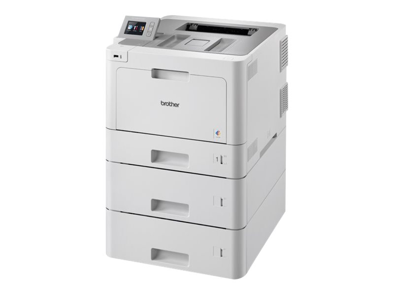 Brother HL-L9310CDWTT - Skrivare - färg - Duplex - laser - A4/Legal - 2400 x 600 dpi - upp till 31 sidor/minut (mono)/ upp till 31 sidor/minut (färg) - kapacitet: 1300 ark - USB 2.0, Gigabit LAN, Wi-Fi(n), USB-värd, NFC - med Brother PRINT AirBag för 400.000 sidor