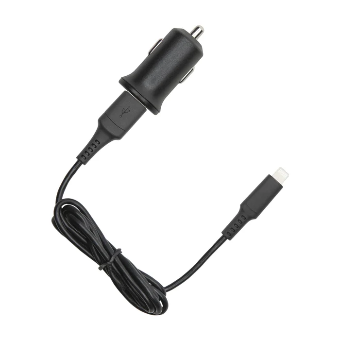 Linocell iPad- och iPhone-billaddare Lightning-kabel