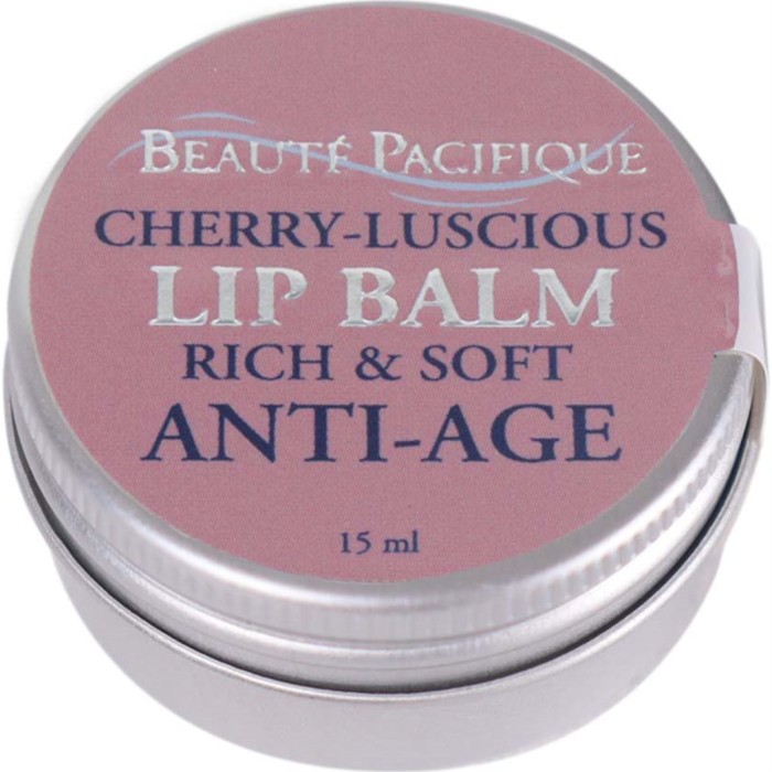 Beauté Pacifique Cherry-Luscious Lip Balm Rich & Soft Anti Age 15 ml