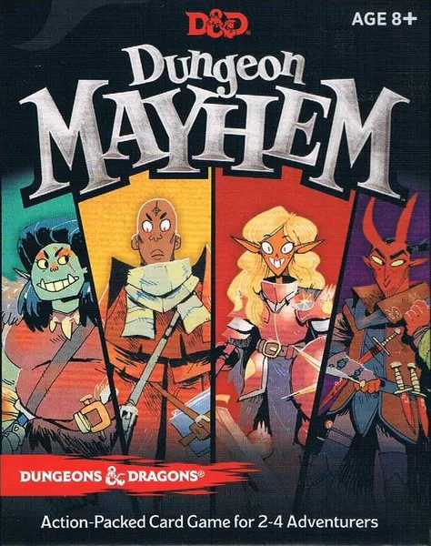 D&D Dungeon Mayhem Card Game