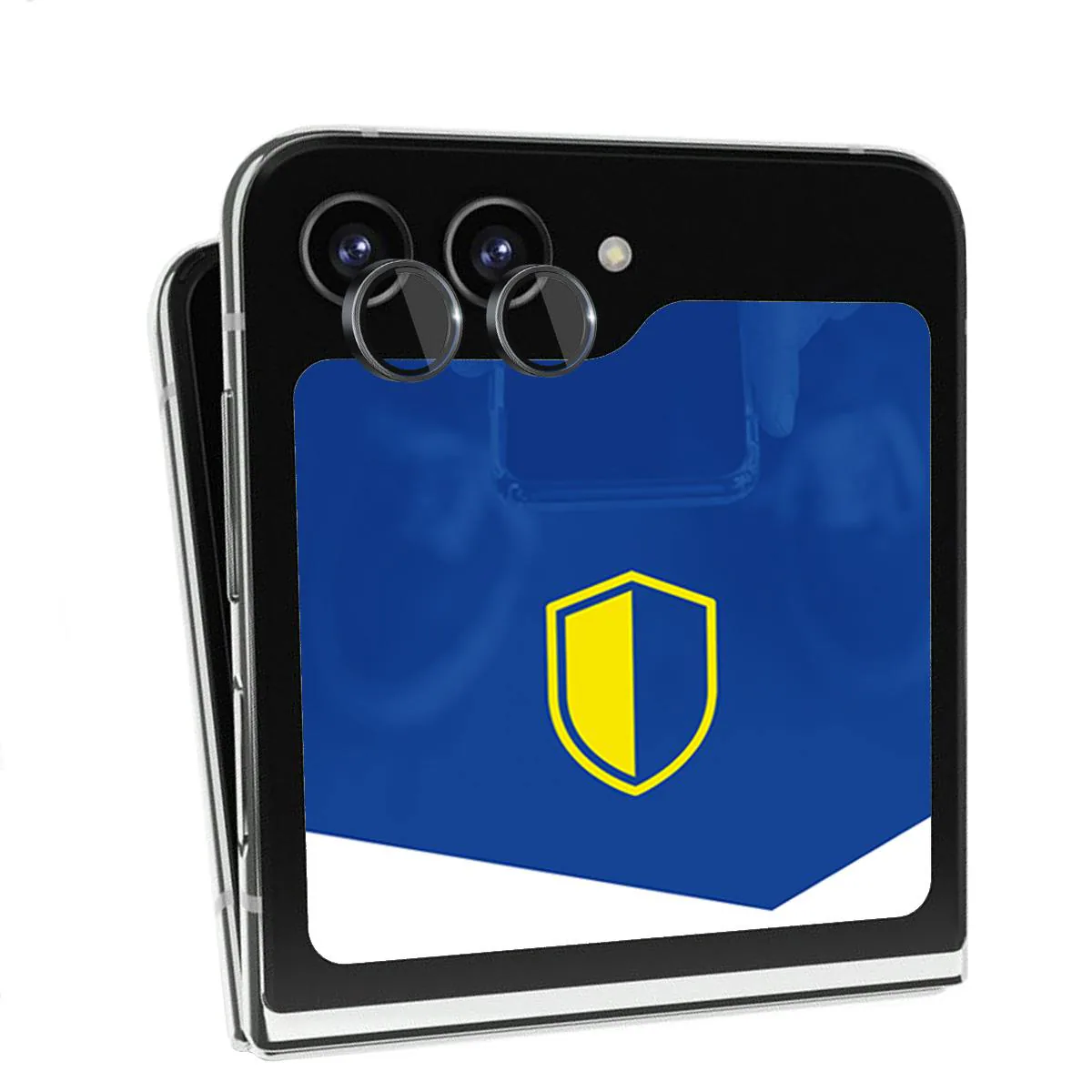 Härdat glas för kameralins – 3mk Lens Protection Pro Black till Samsung Galaxy Z Flip 6