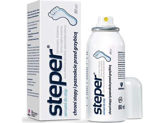 Steper Antifungal Foot Spray 80ml - Effective Foot Care Solution