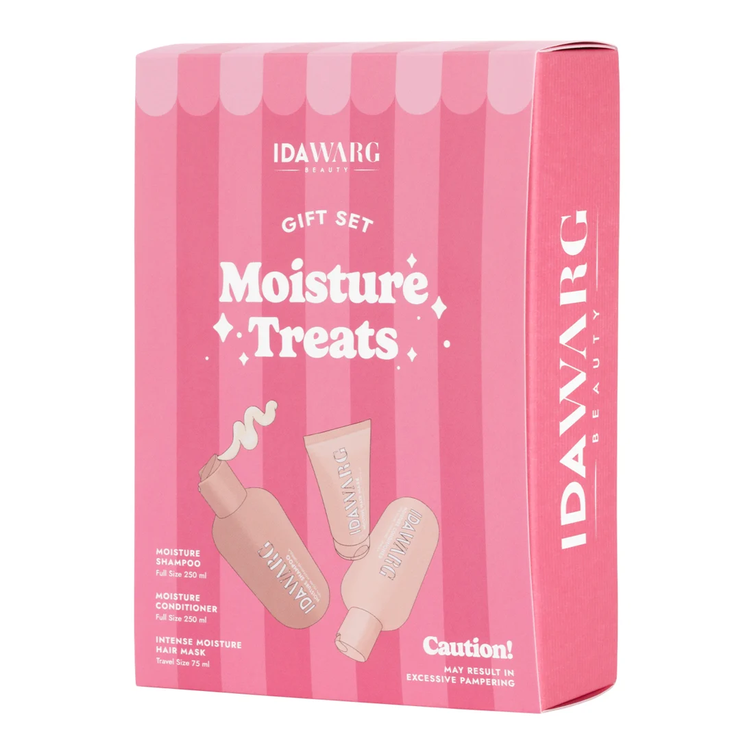 IDA WARG Beauty Moisture Treats Haircare Set 2026 3 st, bild 2