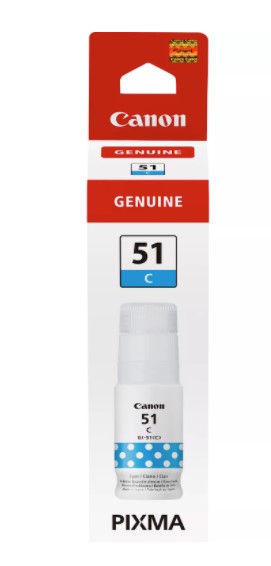 Canon GI-51 C, cyan bläckflaska, bild 3