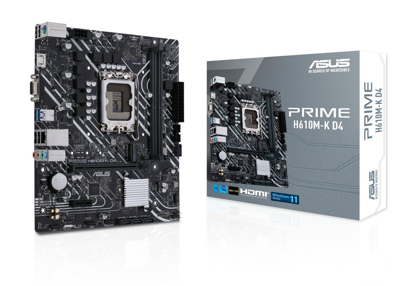 ASUS Prime H610M-K D4, bild 5