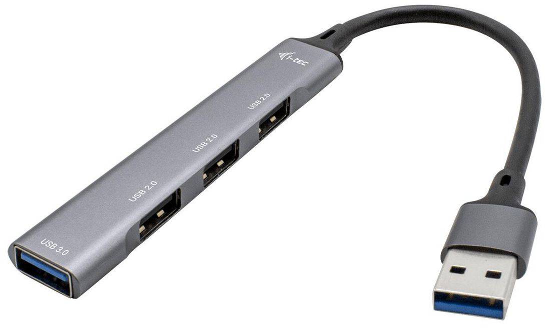 USB 3.0-hub i-tec Metal Hub, 1xUSB 3.0 + 3xUSB 2.0, bild 2