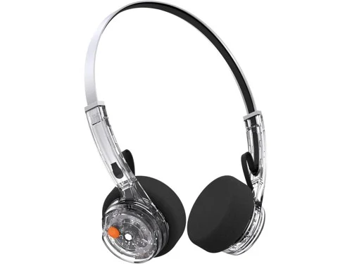 Defunc Mondo freestyle trådlösa on-ear hörlurar (transparent), bild 2