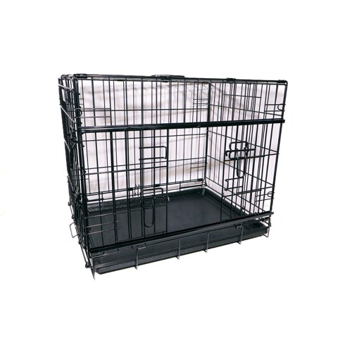 Active canis - Premium Slidingdoor Cage - Black - 107 x 71 x 79