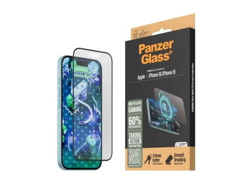 PanzerGlass Gaming Screen Protector iPhone 16 | 15 | Ultra-Wide Fit, bild 2