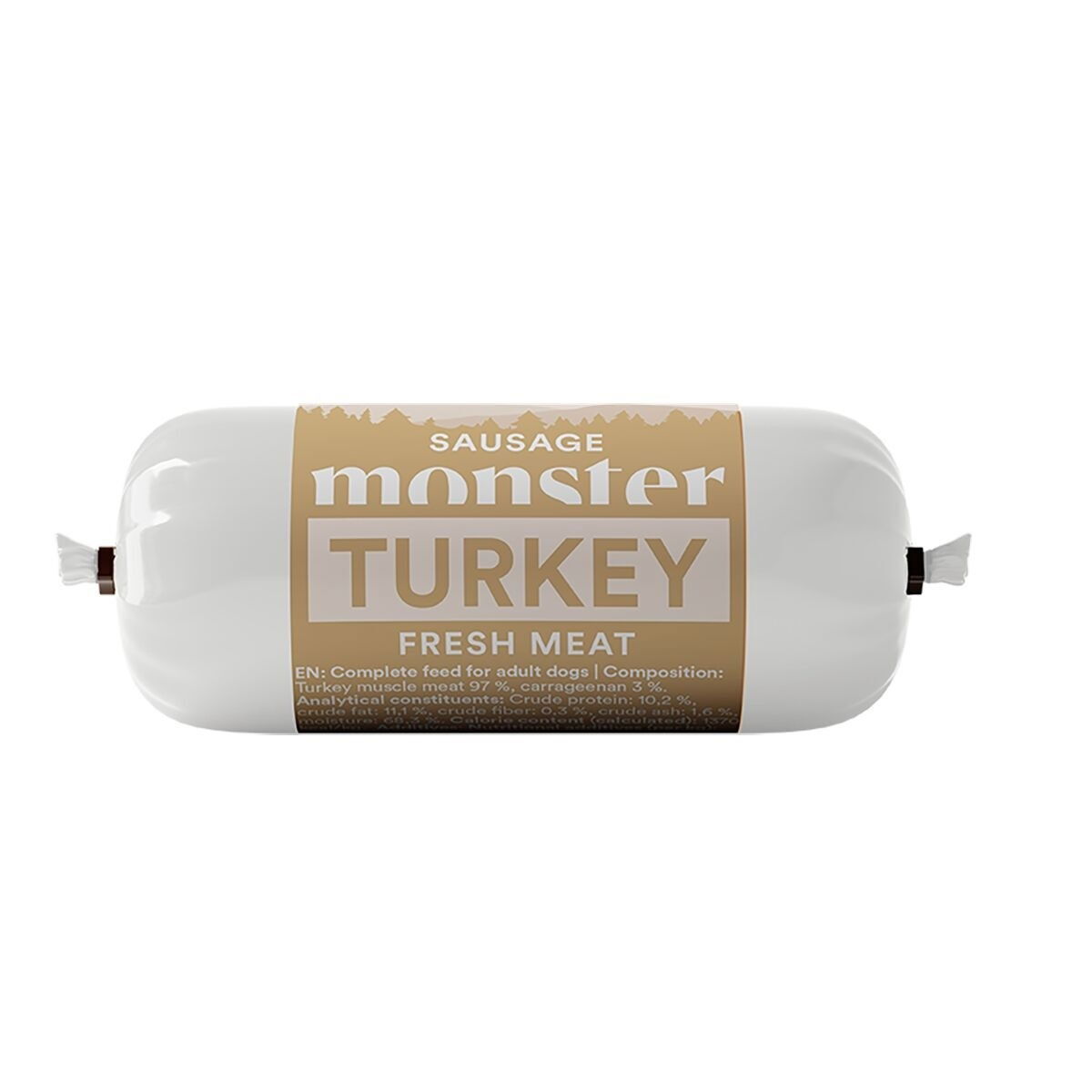 Monster Dog Sausage Turkey 80g