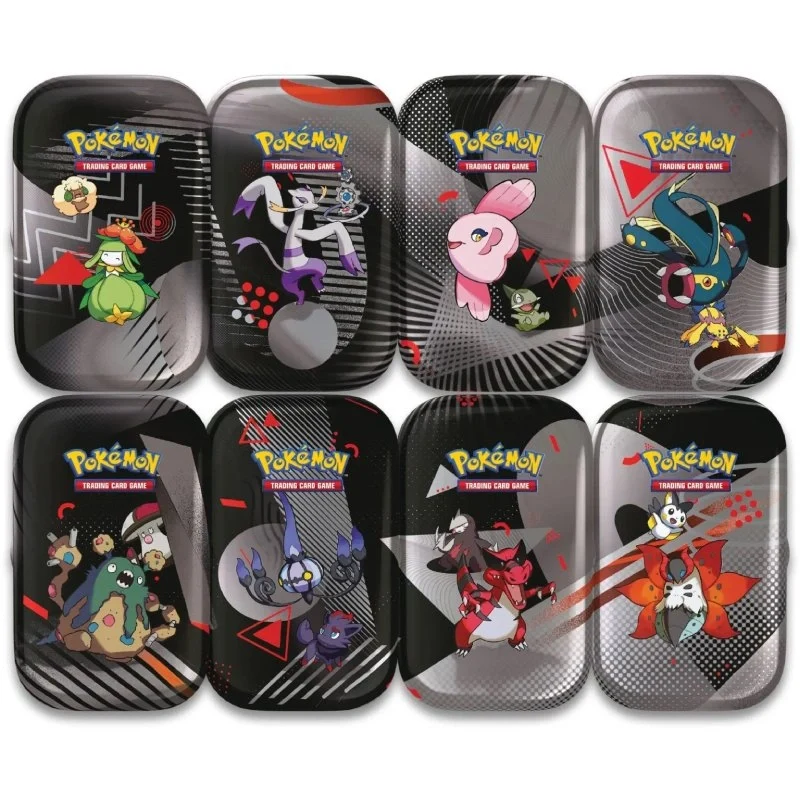 Pokémon Scarlet & Violet 10.5: Black Bolt & White Flare Mini Tin (1 pcs)