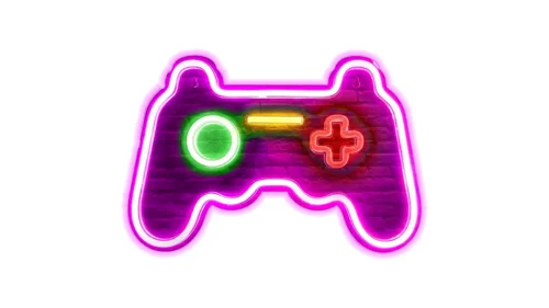 MECHARITE - Controller LED Neon Skilt - Pink, bild 3