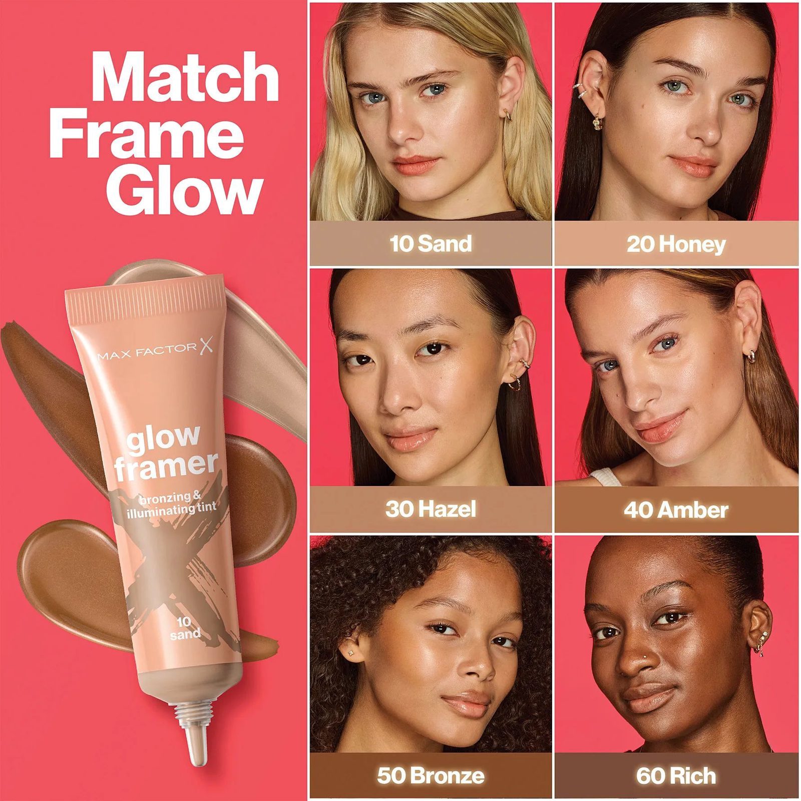 Max Factor Glow Framer Skin Tint 30 Hazel 30 ml, bild 3