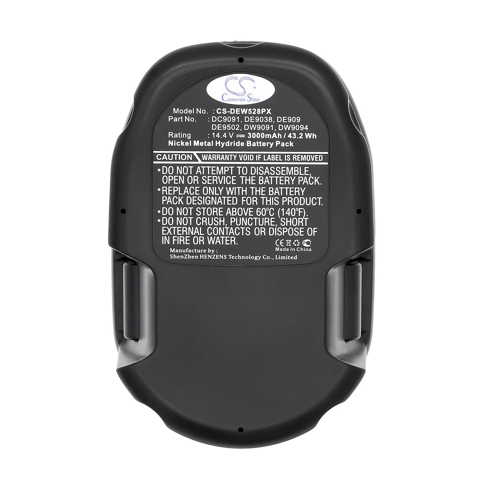 Batteri till Elverktyg för DeWalt DC528 Flashlight, DC551KA, DC612KA m.fl., bild 5