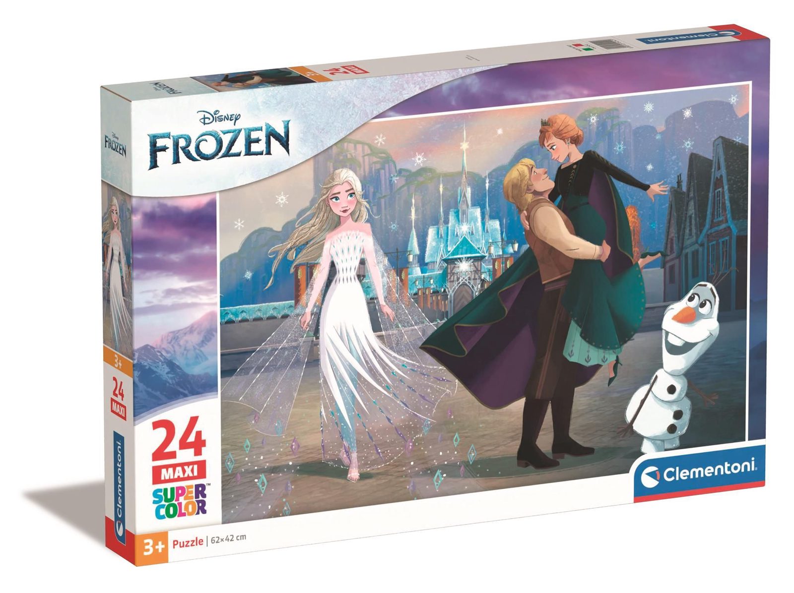 Clementoni CLE pussel 24 maxi SuperColor Frozen2 24242