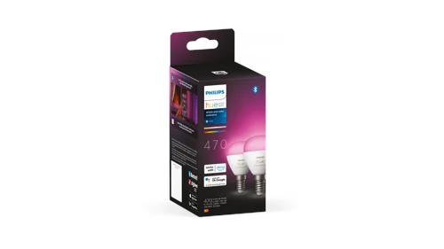 Philips Hue WCA Luster smart lampa 5.1W E14 2-pack, bild 3