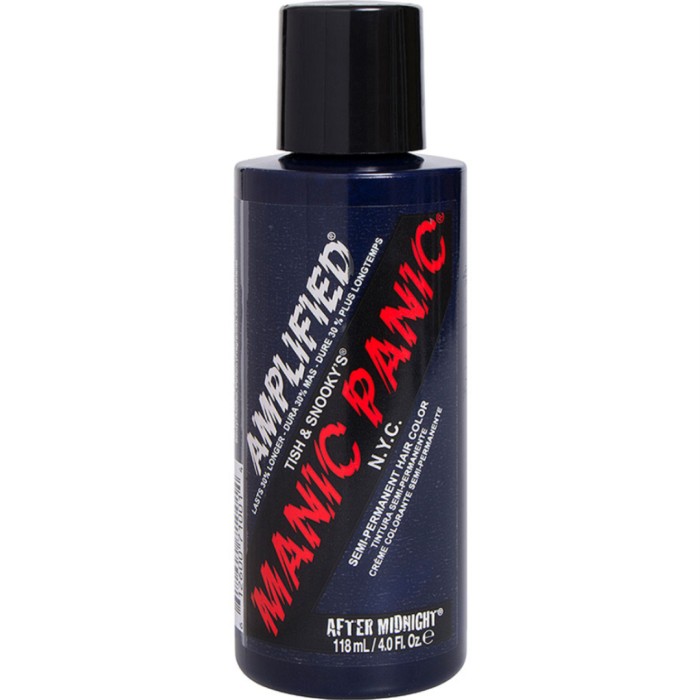 Manic Panic Semi-Permanent Hair Color After Midnight