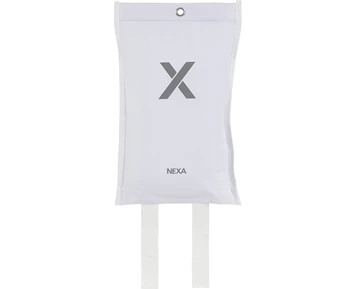 Nexa FB-120 VMD Brandfilt Silikon Vit 120x120 cm, bild 2
