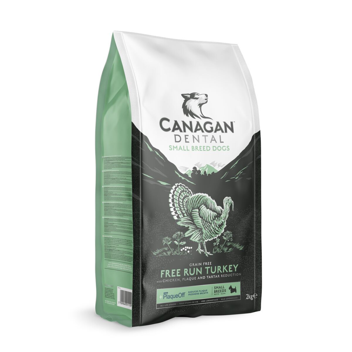 Canagan Dog Small Breed Dental Torrfoder till Hund 2 kg