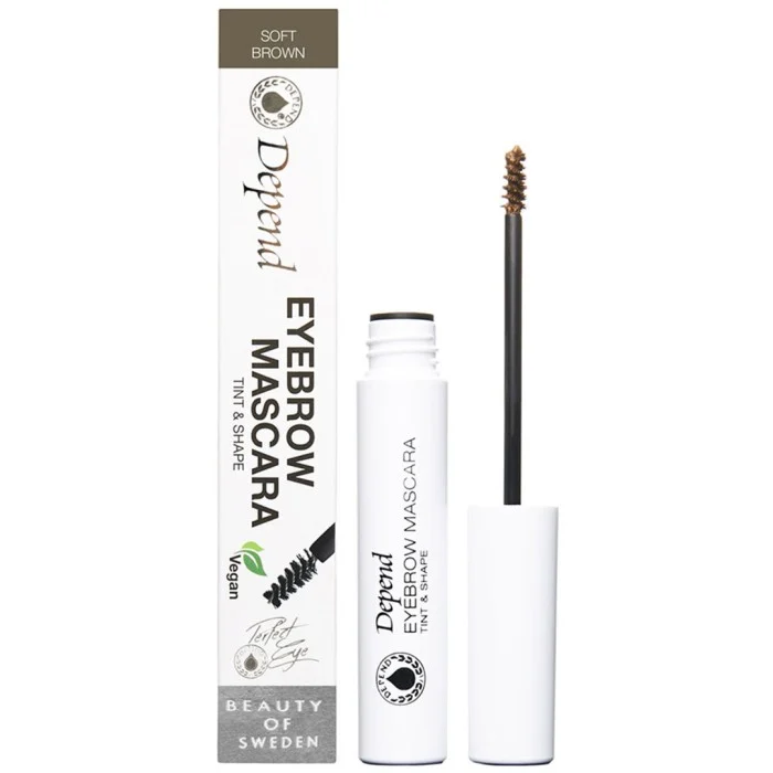 Depend Perfect Eye Eyebrow Mascara Tint & Shape Soft Brown Soft Brown