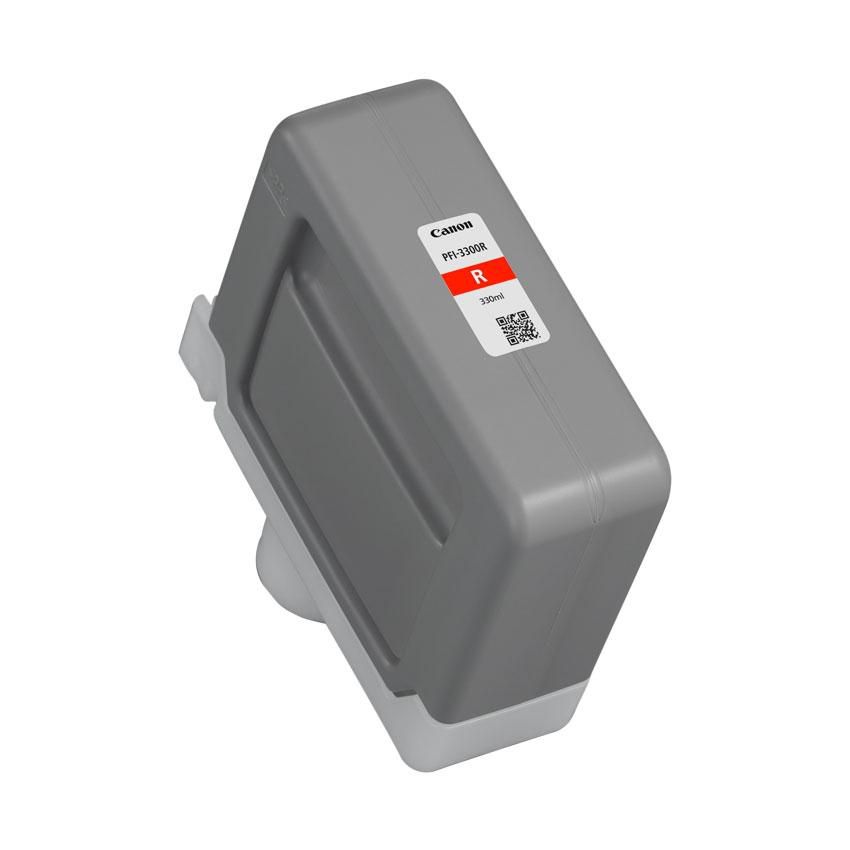 Canon PFI-3300R / Röd, 330 ml, bild 3